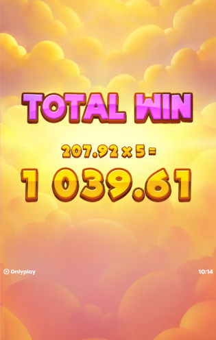 Chicken Plinko win screenshot